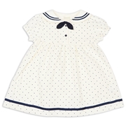 [ベビー]セーラーワンピース　アイボリー