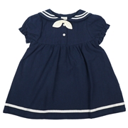 [ベビー]セーラーワンピース　ネイビー