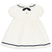 [キッズ]セーラーワンピース　アイボリー