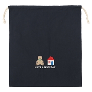 巾着大　おもちゃ刺繍