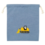 巾着小　はたらく車ワッペン