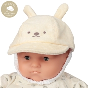 [42~46cm]キャップ　アニマル　アイボリー