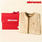 [ギフト] ＴＥＣスリーパーセット ベージュ[ミキハウス]