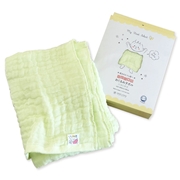 ベビー専用おくるみタオル ベビーグリーン