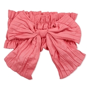 [70～95cm用]浴衣甚平(じんべい)用作り帯 リボン ピンク