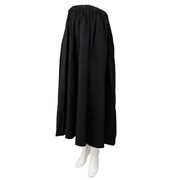 ギャザースカート　ブラック