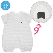 半袖プレオール　おしりモチーフ吸水速乾　グレー