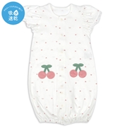 半袖ドレスオール総柄　吸水速乾　ピンク