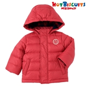 [ベビー] ダウンジャケット レッド [ミキハウス　ホットビスケッツ]