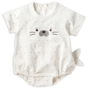 半袖　アウターロンパース　なりきりアニマル　アザラシ