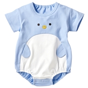 半袖　アウターロンパース　なりきりアニマル　ペンギン