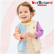 [ベビー] カーディガン マルチカラー[ミキハウス　ホットビスケッツ]