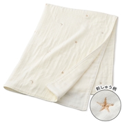 6重ガーゼケット 星月