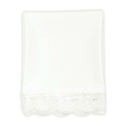 レース敷布 オフホワイト