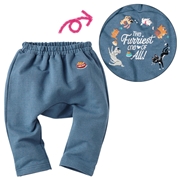 モンキーパンツ　ディズニー　ブルー