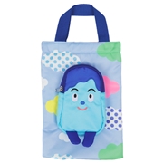 シューズバッグ　みいつけた！　サックス