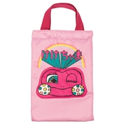 シューズバッグ　けけちゃま　ピンク