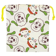 巾着小　いないいないばあっ！　アイボリー