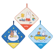 ループタオル３Ｐ　ミッフィーいっしょにぼうけん