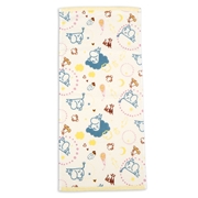 フェイスタオル　ムーミン空で遊ぶ