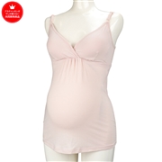 ママと赤ちゃんのためのさわやかキャミソール　ピンク