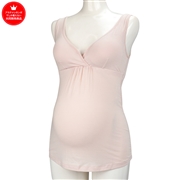 ママと赤ちゃんのためのさわやかタンクトップ　ピンク