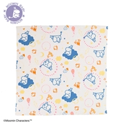[正方形]湯上げタオル ムーミン空で遊ぶ