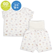 [ベビー]お着替え応援　半袖パジャマ　かぶり　アニマル