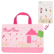 ミニーシールデコレッスンバッグ