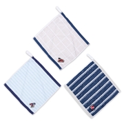 刺繍ループタオル３枚組男児