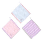 刺繍ループタオル３枚組女児
