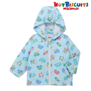 [キッズ] ウインドブレーカー サックス　[ミキハウス　ホットビスケッツ]