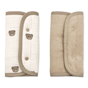 [リバーシブル]だっこひもベルトカバー ガーゼ クマ刺繍