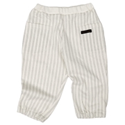 [キッズ]７分丈　パンツ　サイドポケット アイボリー