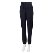 おなかゆったり　ストレッチスウェットパンツ　ネイビー