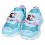 [15.0~18.0cm]キッズスニーカー　アナ雪　サックス