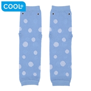 [ベビー]レッグウォーマー　メッシュ　ジンベエザメ　ブルー