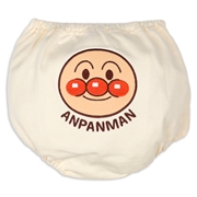 [ベビー]オーバーパンツ　アンパンマン　アイボリー
