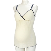 ぽこぽこ　キャミソール　アイボリー