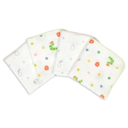 ガーゼハンカチ４枚組　はらぺこあおむし