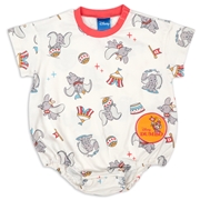 半袖ロンパース　総柄　ダンボ