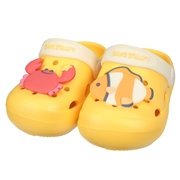 [13.0~16.0cm]コロンとしたＥＶＡサンダル　イエロー