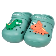 [13.0~16.0cm]コロンとしたＥＶＡサンダル　グリーン