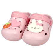 [13.0~16.0cm]コロンとしたＥＶＡサンダル　パープル