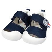 [12.5~14.0cm]メッシュサンダル　ネイビー