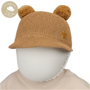 [44~48cm]耳付きキャップ　ペーパーサーモ　ベージュ