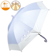 [50cm]晴雨兼用傘　のんびりわんこ　パープル