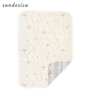 オーガニックコットン 6重ガーゼケット サーカスグレー