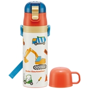 [470ml]超軽量 ２WAY ステンレスボトル はたらくクルマ