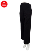 おなかｈｕｇパンツ（ワイドシルエット）　ブラック